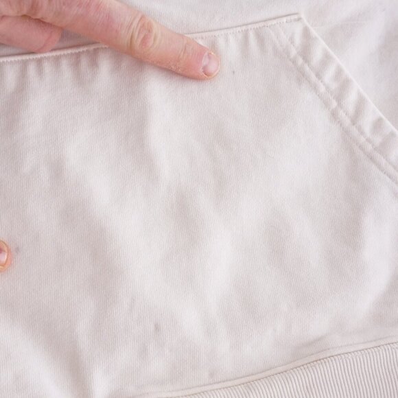 We11Done Logo-Print Mirror Hoodie Ivory Streetwear Sweatshirt XS - Picture 15 of 15